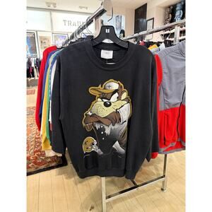 1997 Taz New Orleans Saints Vintage Looney Tunes Crewneck Sweatshirt Tazmanian